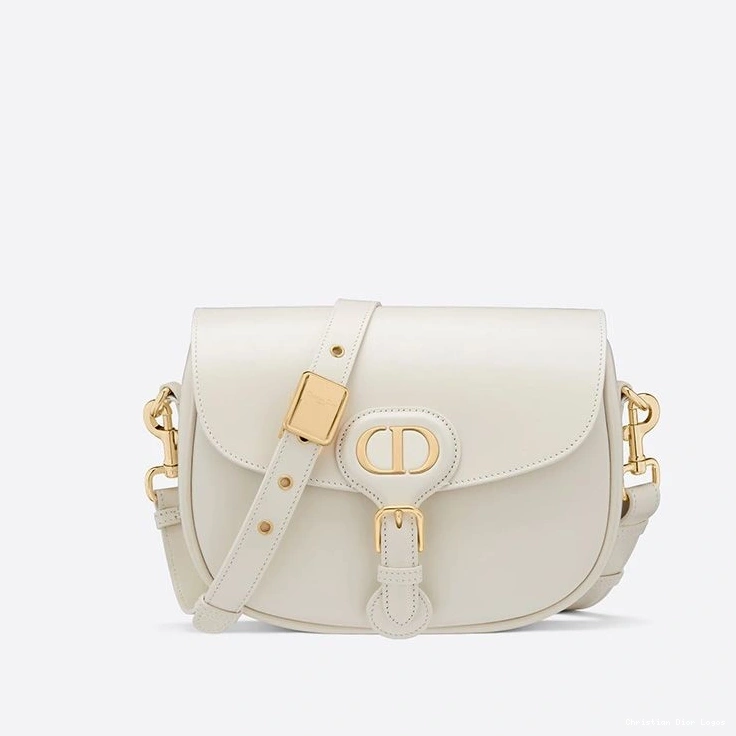 Cheap Calfskin Dior Bag White Medium Box Bobby 0805 Luxury